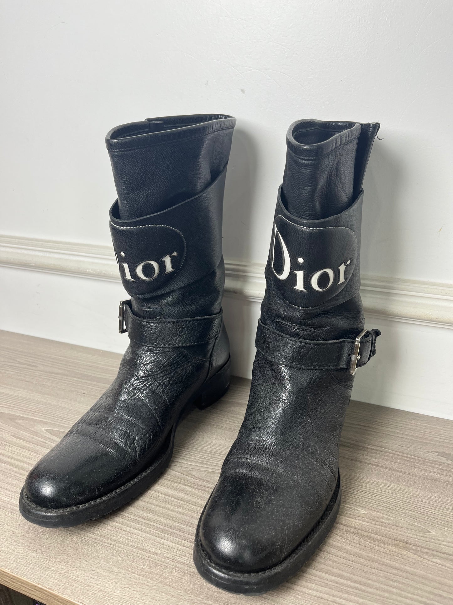 DIOR BIKER VINTAGE BOOTS