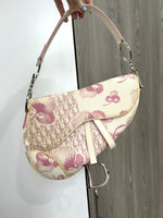 DIOR FLORAL SADDLE BAG