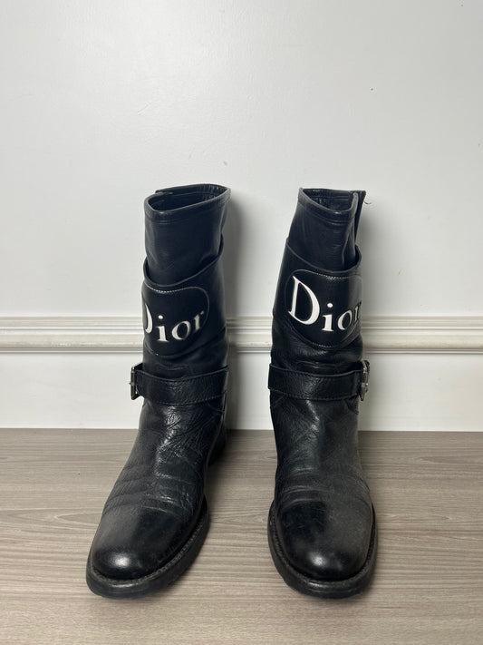 DIOR BIKER VINTAGE BOOTS