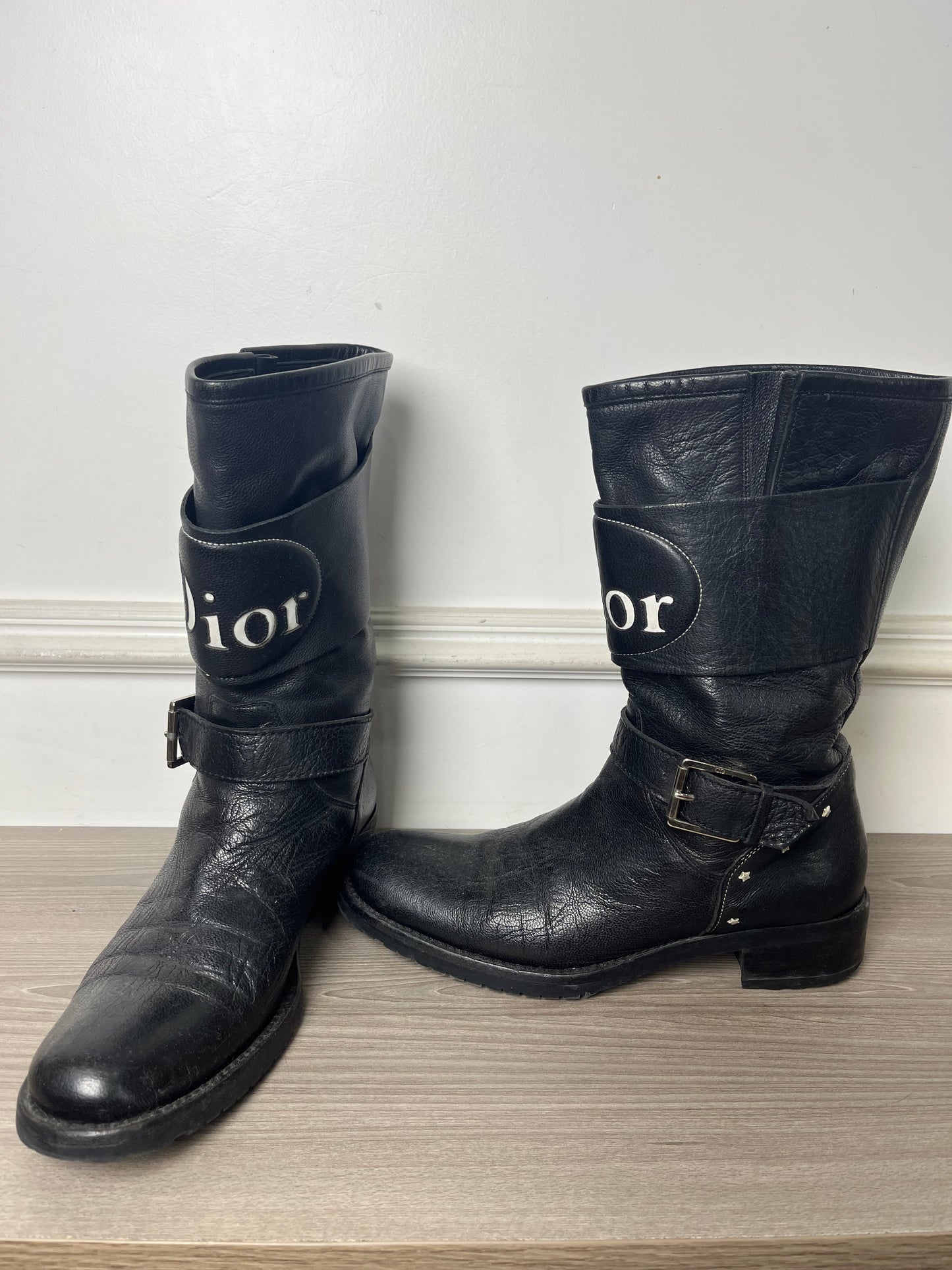DIOR BIKER VINTAGE BOOTS