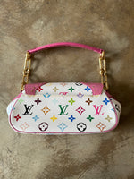 LOUIS VUITTON PINK CROCODIE MARILYN BAG