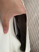 DIOR WHITE PUNK 2003 BONDAGE BAG