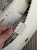 DIOR WHITE PUNK 2003 BONDAGE BAG