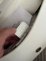 DIOR WHITE PUNK 2003 BONDAGE BAG