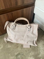 BALENCIAGA ROSA GLITTER NEIMAN MARCUS CITY BAG