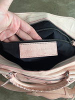 BALENCIAGA PINK DIRTY CITY BAG