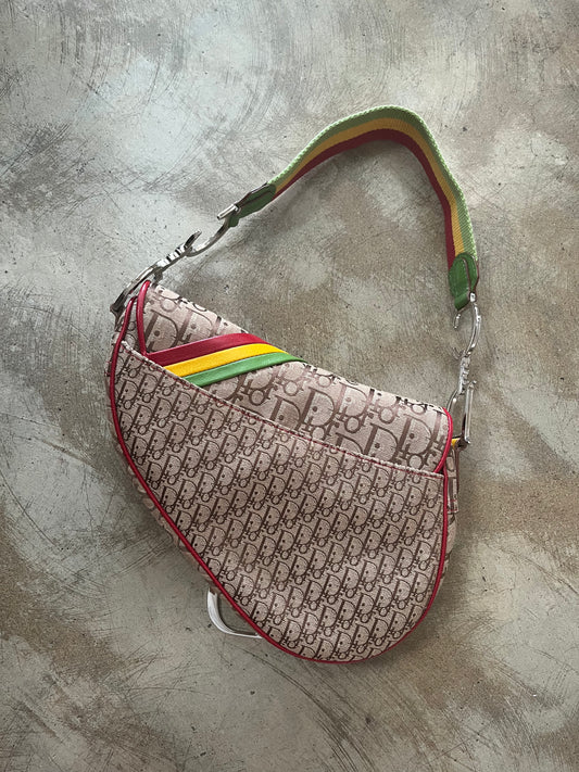 DIOR RASTA SADDLE BAG