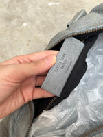 BALENCIAGA TWIGGY GREY BLUE LEATHER HANDBAG