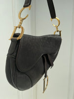DIOR OSTRICH SADDLE BAG