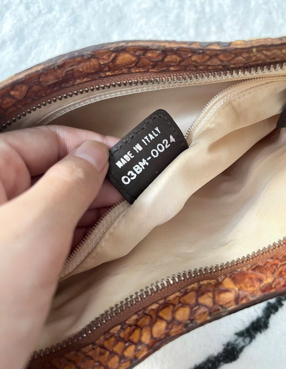 DIOR PINK BALLET CORSET LEATHER BAG