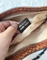 DIOR PINK BALLET CORSET LEATHER BAG