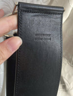 DIOR LOGO LEATHER BELT VINTAGE