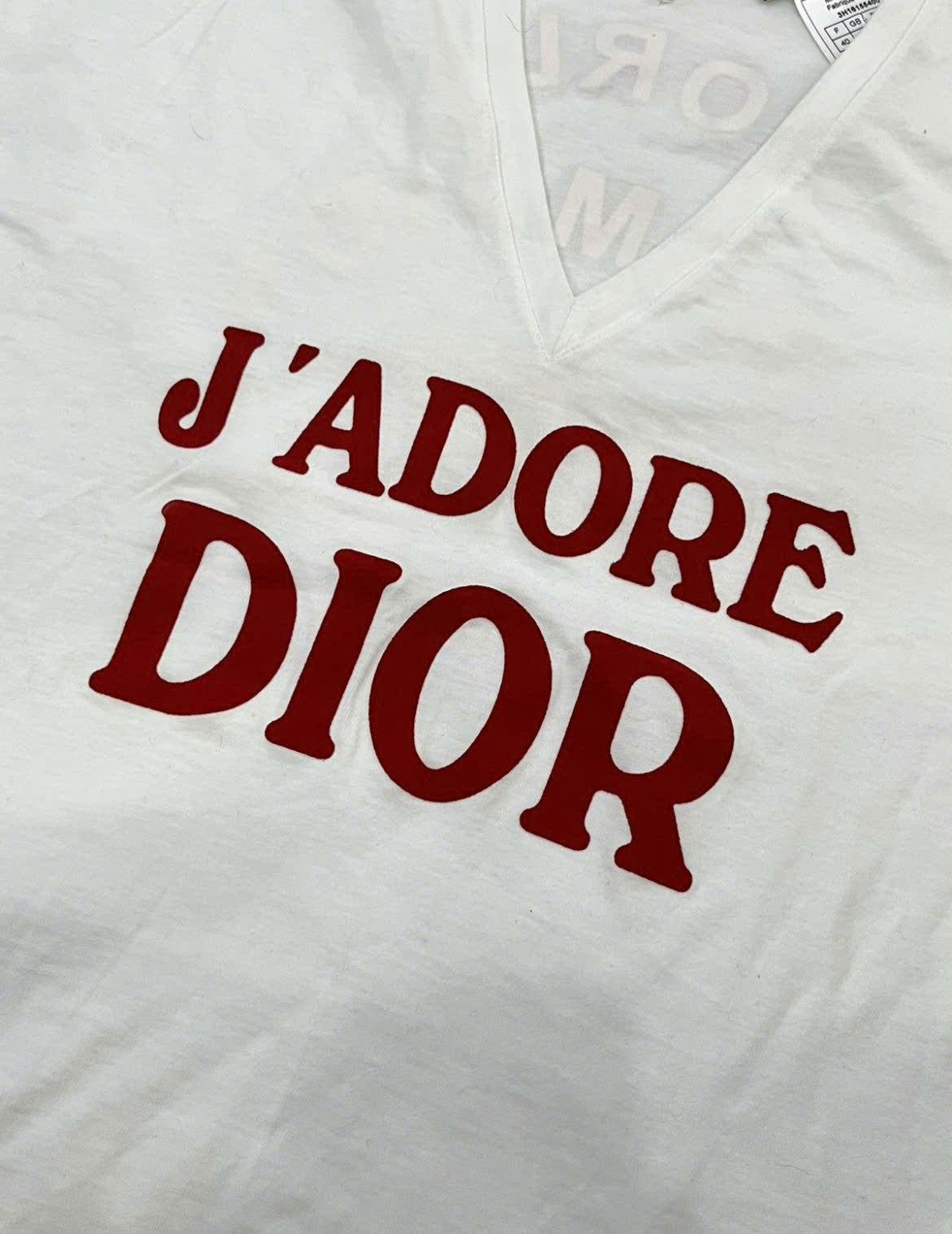 DIOR VNECK T-SHIRT VINTAGE