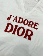 DIOR VNECK T-SHIRT VINTAGE