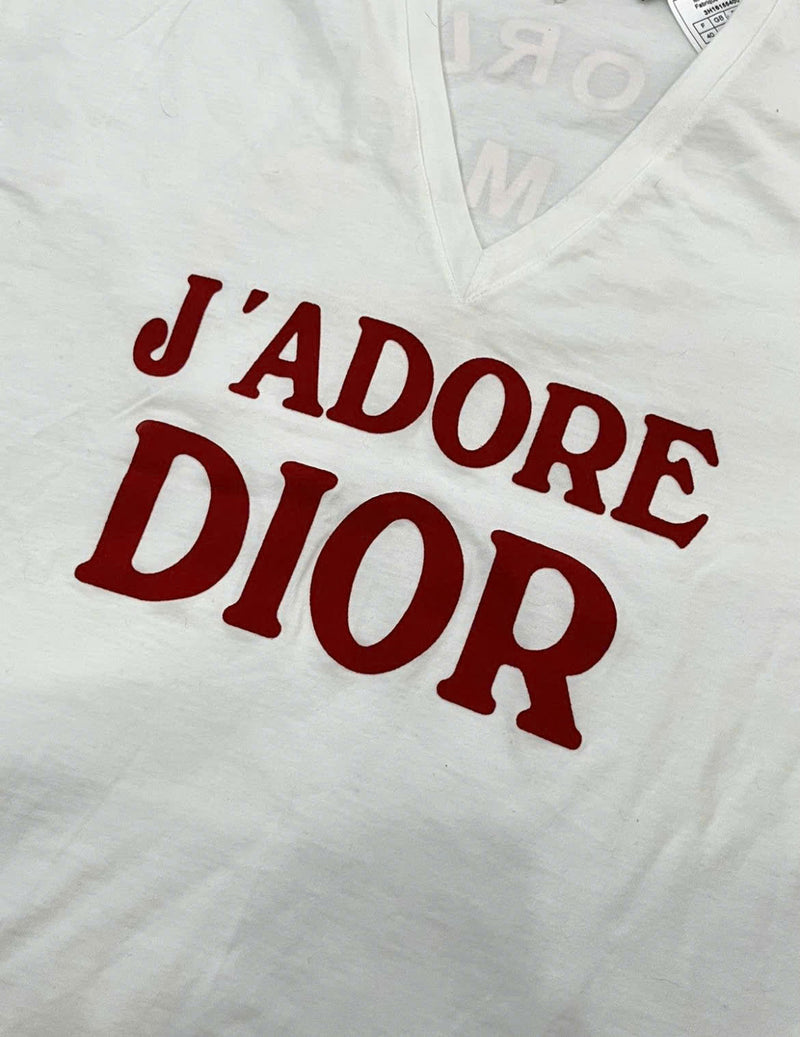 DIOR VNECK T-SHIRT VINTAGE