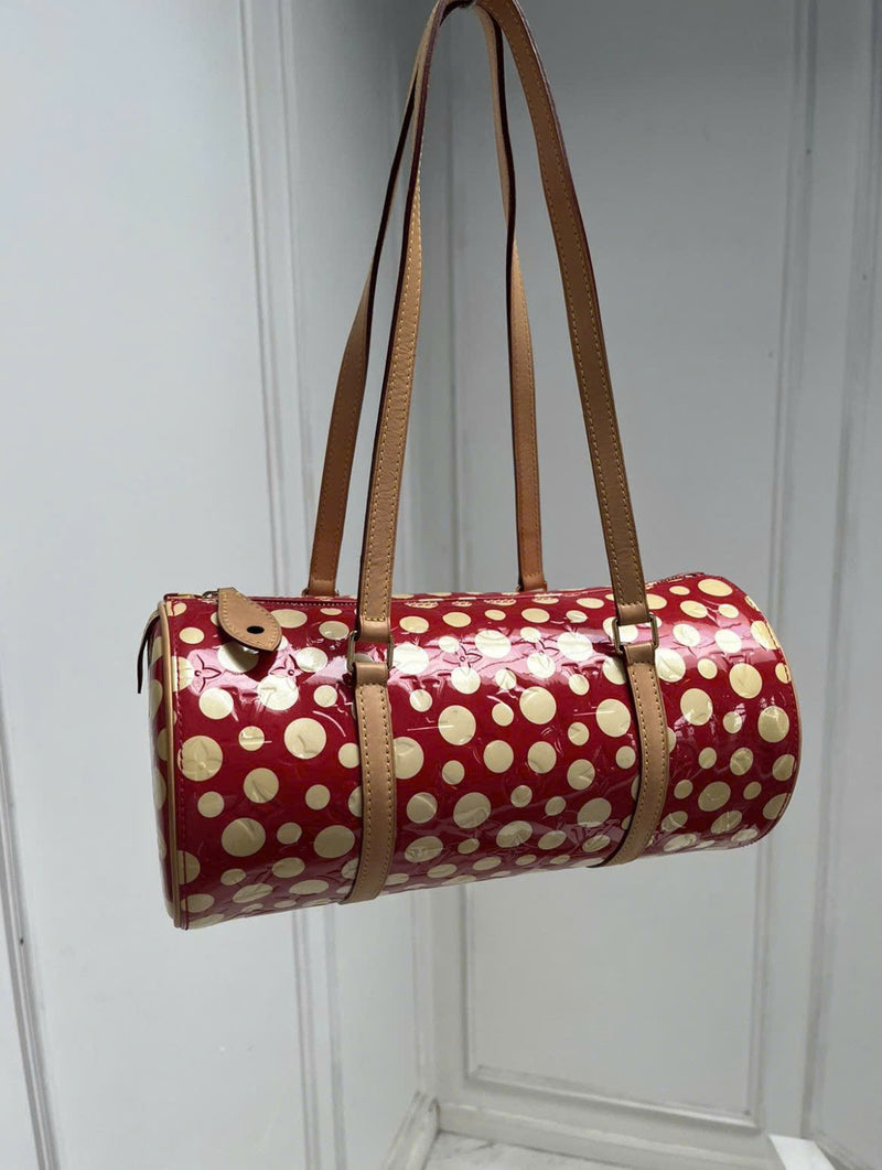 LOUIS VUITTON PAPILLON YAYOI KUSAMA DOT INFINITY RED