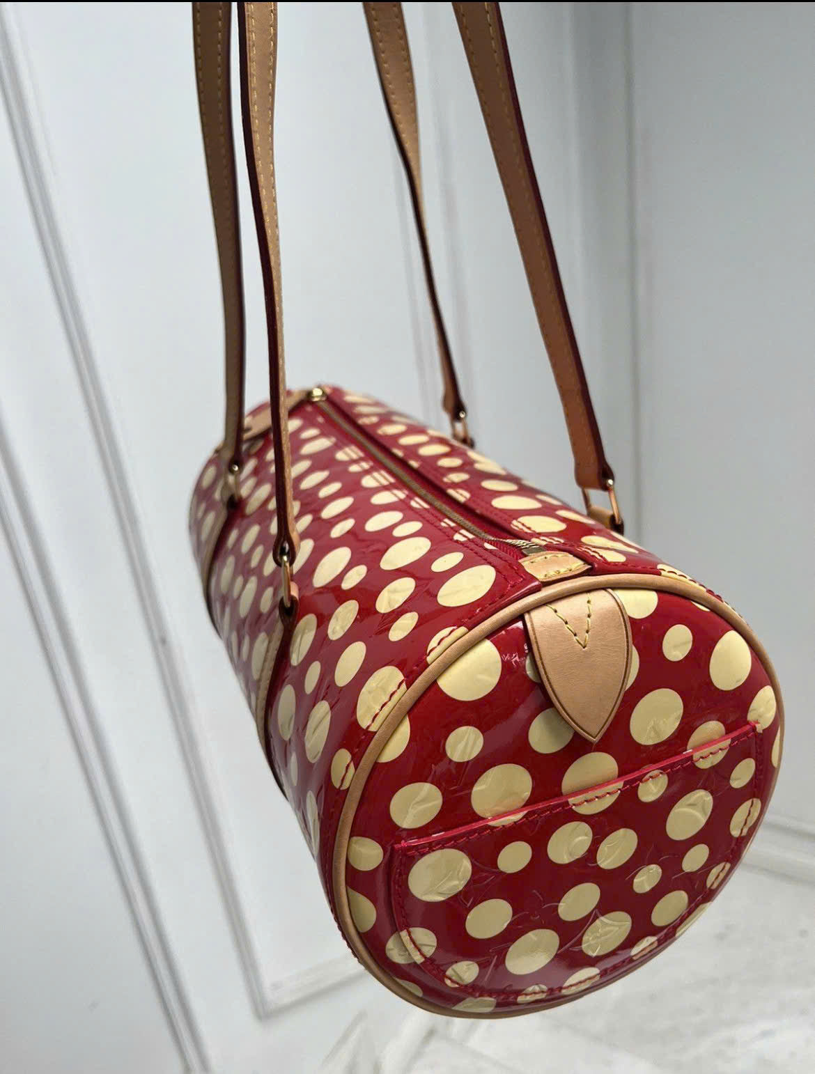 LOUIS VUITTON PAPILLON YAYOI KUSAMA DOT INFINITY RED
