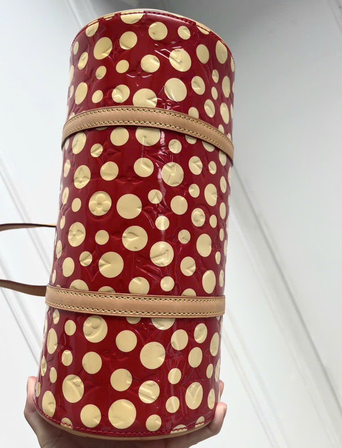 LOUIS VUITTON PAPILLON YAYOI KUSAMA DOT INFINITY RED