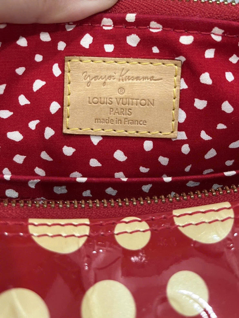 LOUIS VUITTON PAPILLON YAYOI KUSAMA DOT INFINITY RED