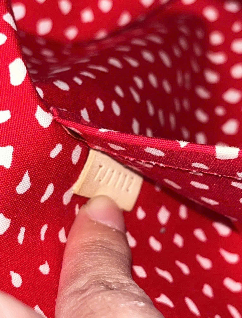 LOUIS VUITTON PAPILLON YAYOI KUSAMA DOT INFINITY RED
