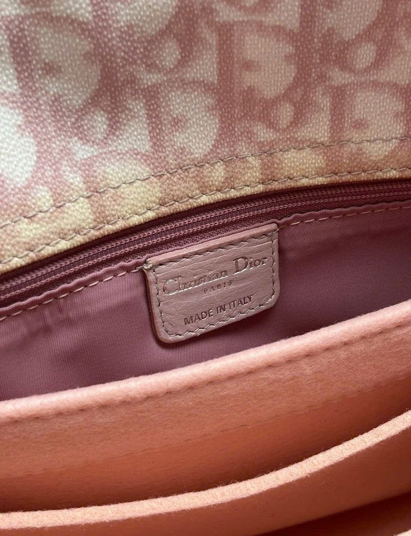 DIOR PINK TROTTER ROMANTIQUE TOTE BAG