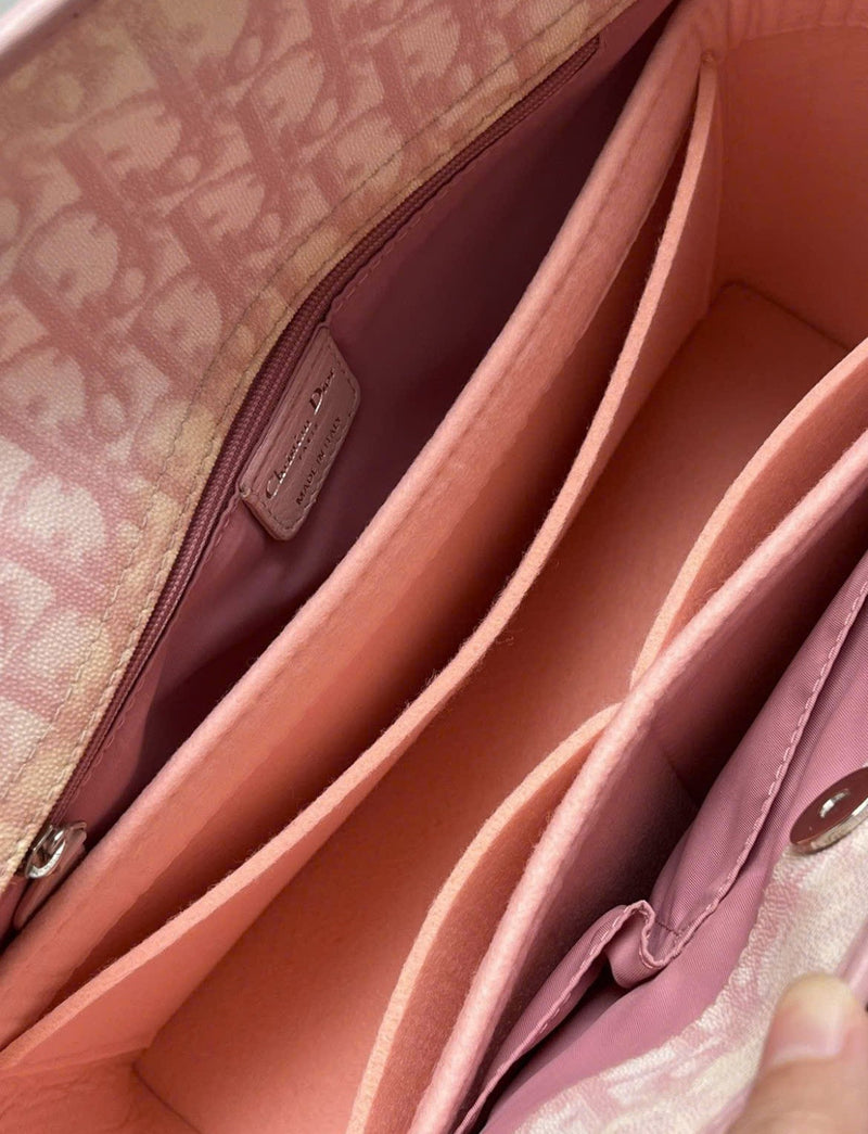DIOR PINK TROTTER ROMANTIQUE TOTE BAG