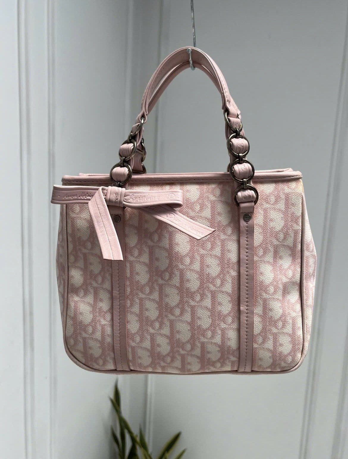 DIOR PINK TROTTER ROMANTIQUE HANDBAG