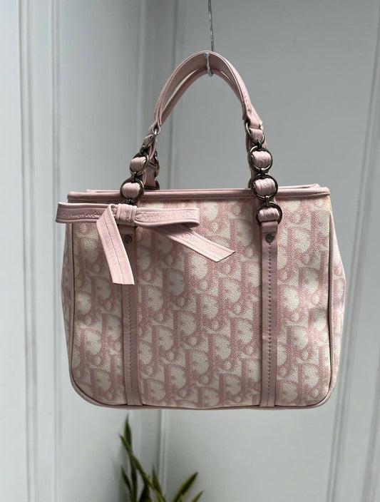 DIOR PINK TROTTER ROMANTIQUE HANDBAG