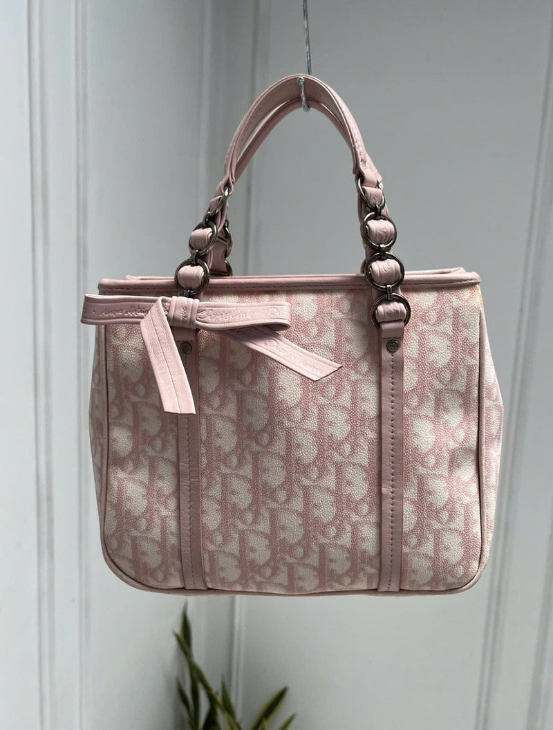DIOR PINK TROTTER ROMANTIQUE HANDBAG