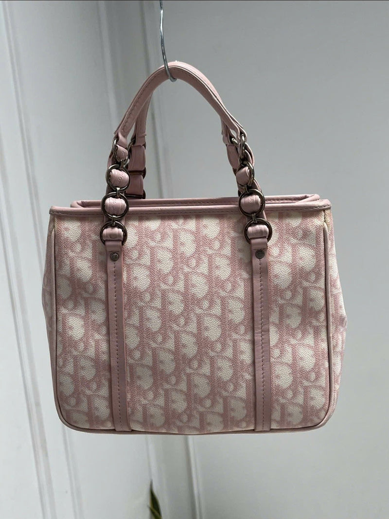 DIOR PINK TROTTER ROMANTIQUE HANDBAG