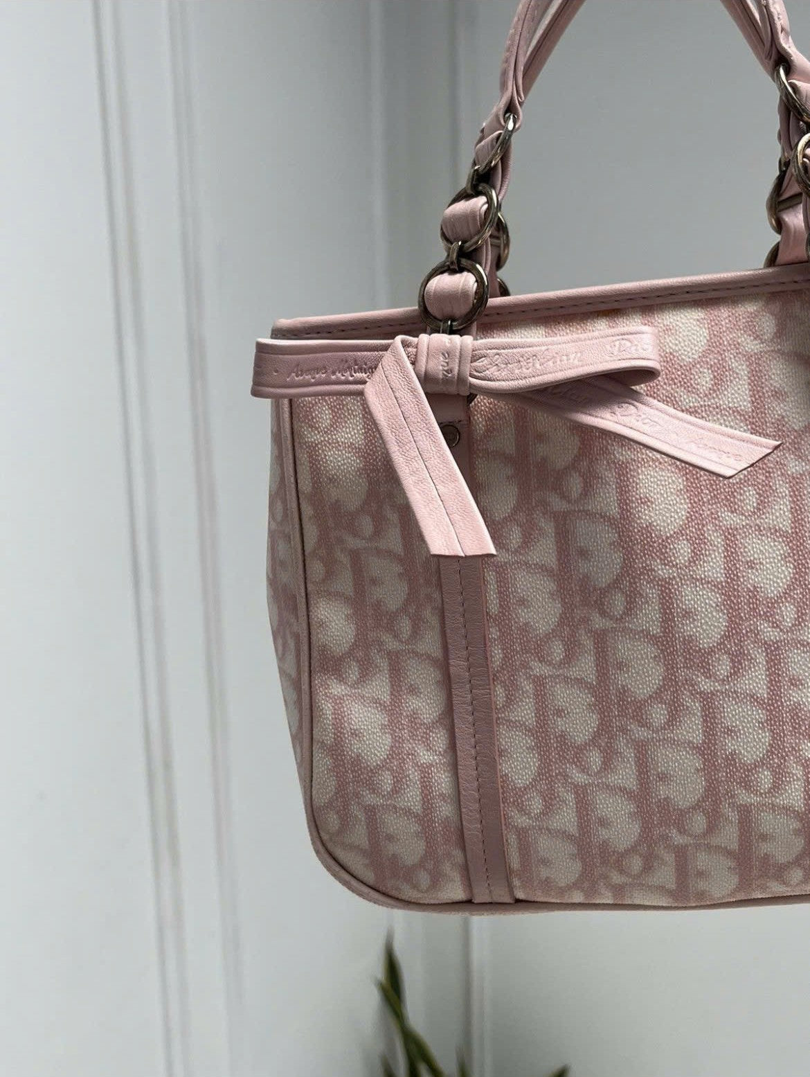 DIOR PINK TROTTER ROMANTIQUE HANDBAG