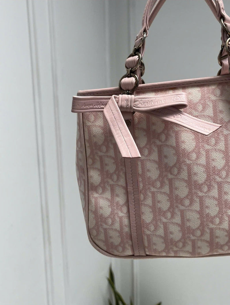 DIOR PINK TROTTER ROMANTIQUE HANDBAG