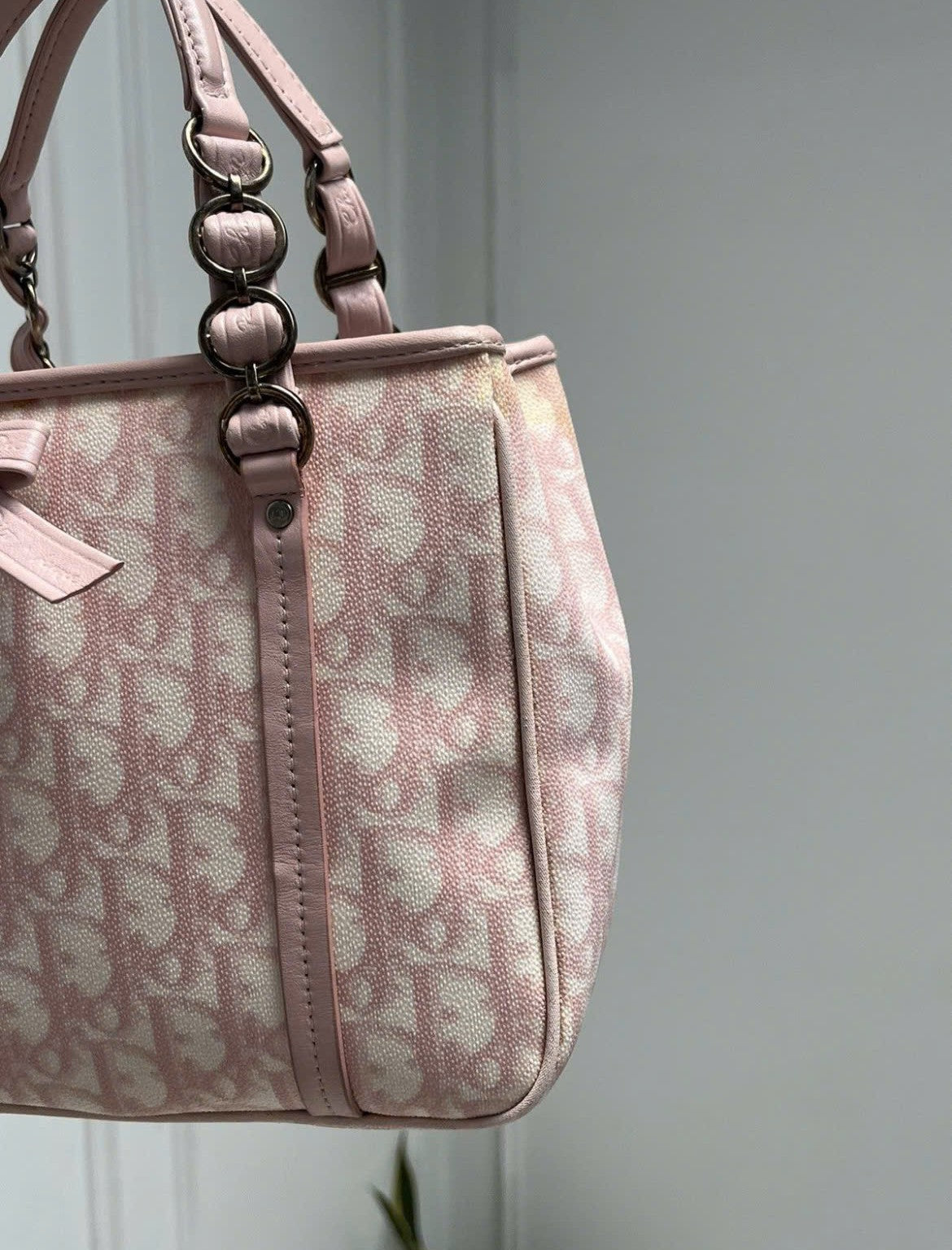 DIOR PINK TROTTER ROMANTIQUE HANDBAG