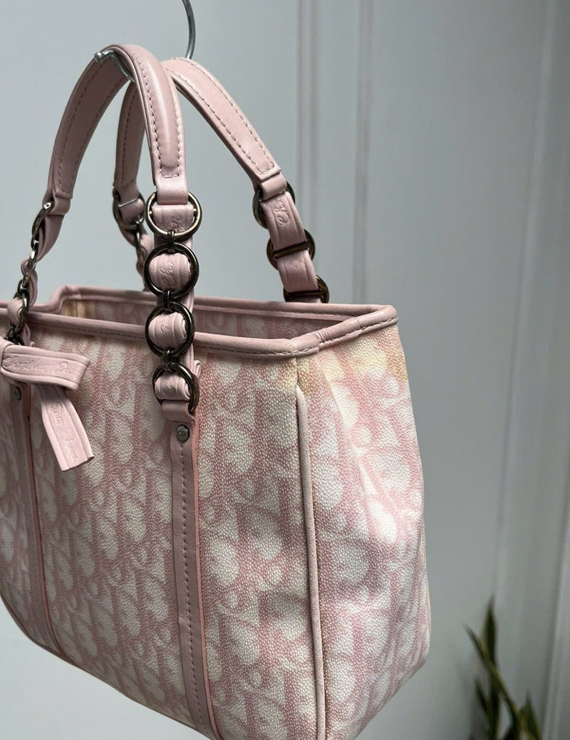 DIOR PINK TROTTER ROMANTIQUE HANDBAG