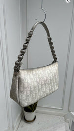 DIOR ROMANTIQUE TROTTER MONOGRAM RIBBON BAG