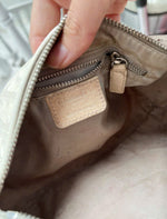 DIOR GREY MONOGRAM GIRLY ROMANTIQUE TROTTER BAG