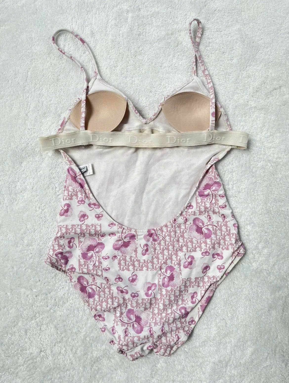 DIOR PINK TROTTER SWIMSUIT