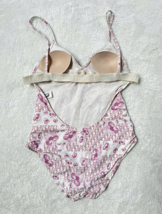 DIOR PINK TROTTER SWIMSUIT