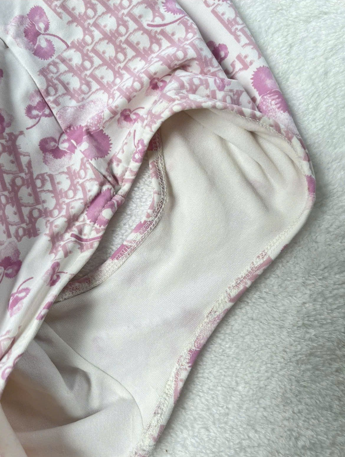 DIOR PINK TROTTER SWIMSUIT