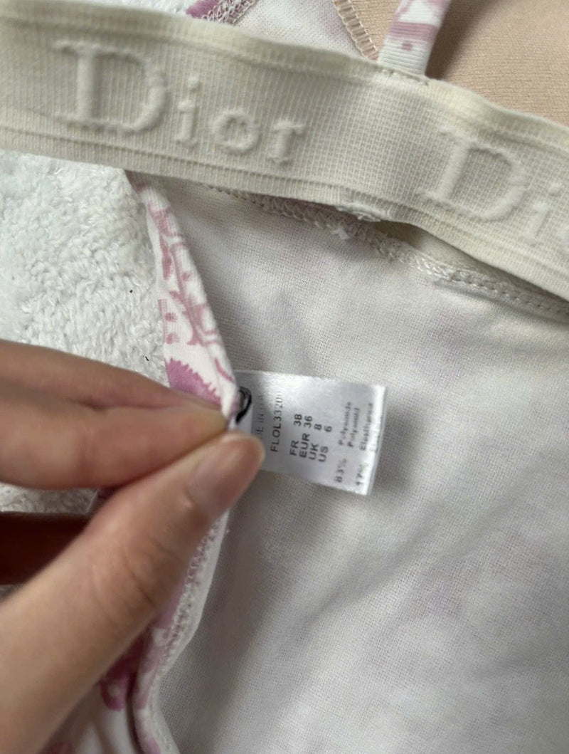 DIOR PINK TROTTER SWIMSUIT