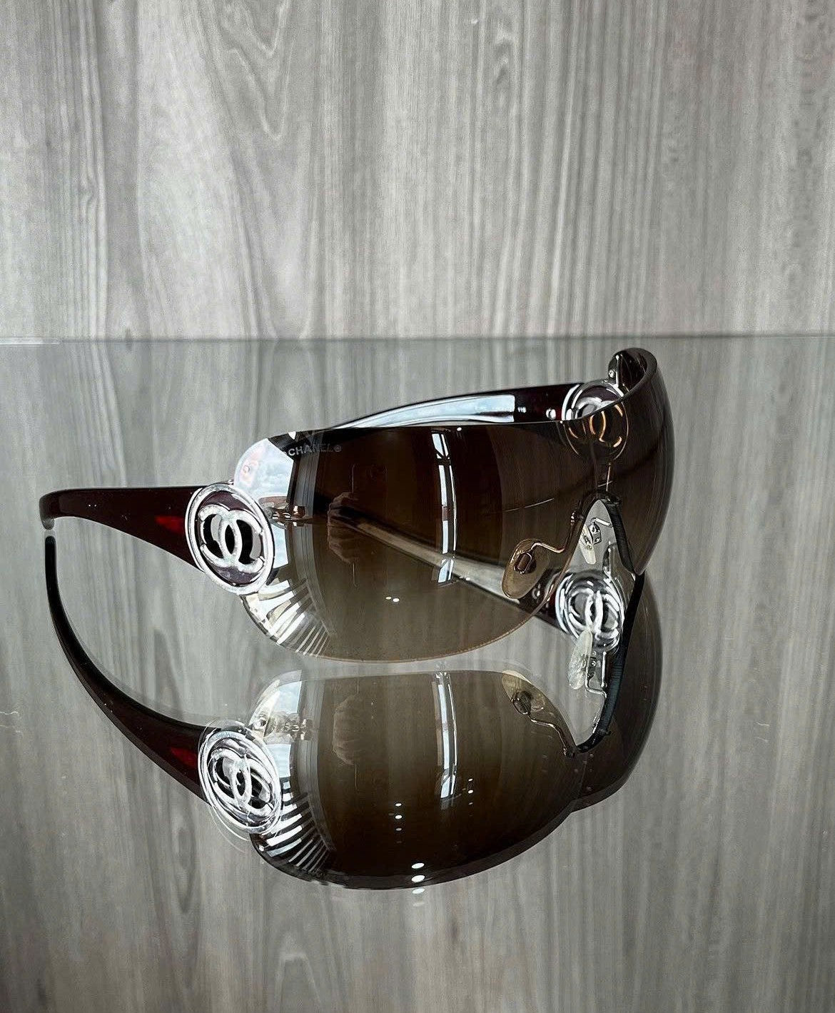 CHANEL VINTAGE LOGO SUNGLASSES