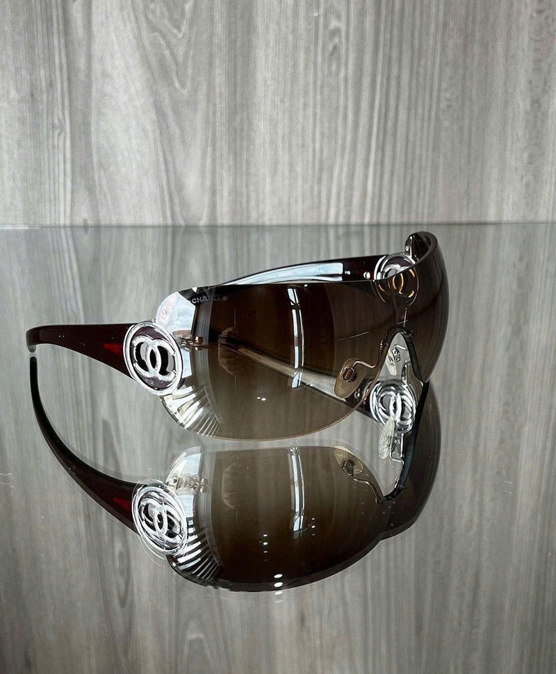 CHANEL VINTAGE LOGO SUNGLASSES