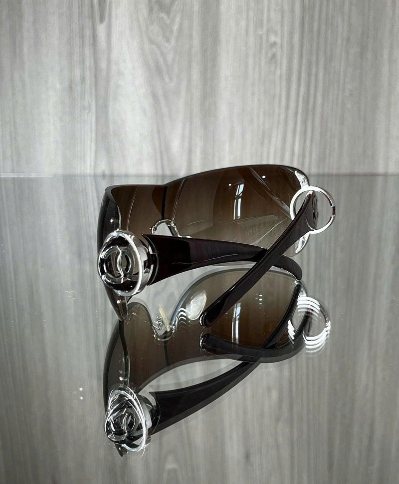 CHANEL VINTAGE LOGO SUNGLASSES
