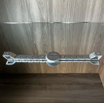 CHANEL BELT COCO MARK SILVER METAL 2005 RUNWAY