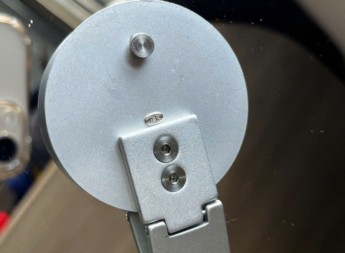 CHANEL BELT COCO MARK SILVER METAL 2005 RUNWAY