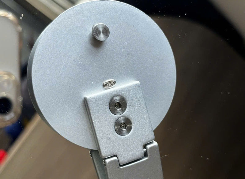 CHANEL BELT COCO MARK SILVER METAL 2005 RUNWAY