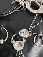 DIOR LOVE HARDCORE BY JOHN GALLIANO EARRINGS