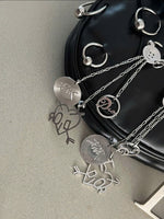 DIOR LOVE HARDCORE BY JOHN GALLIANO EARRINGS