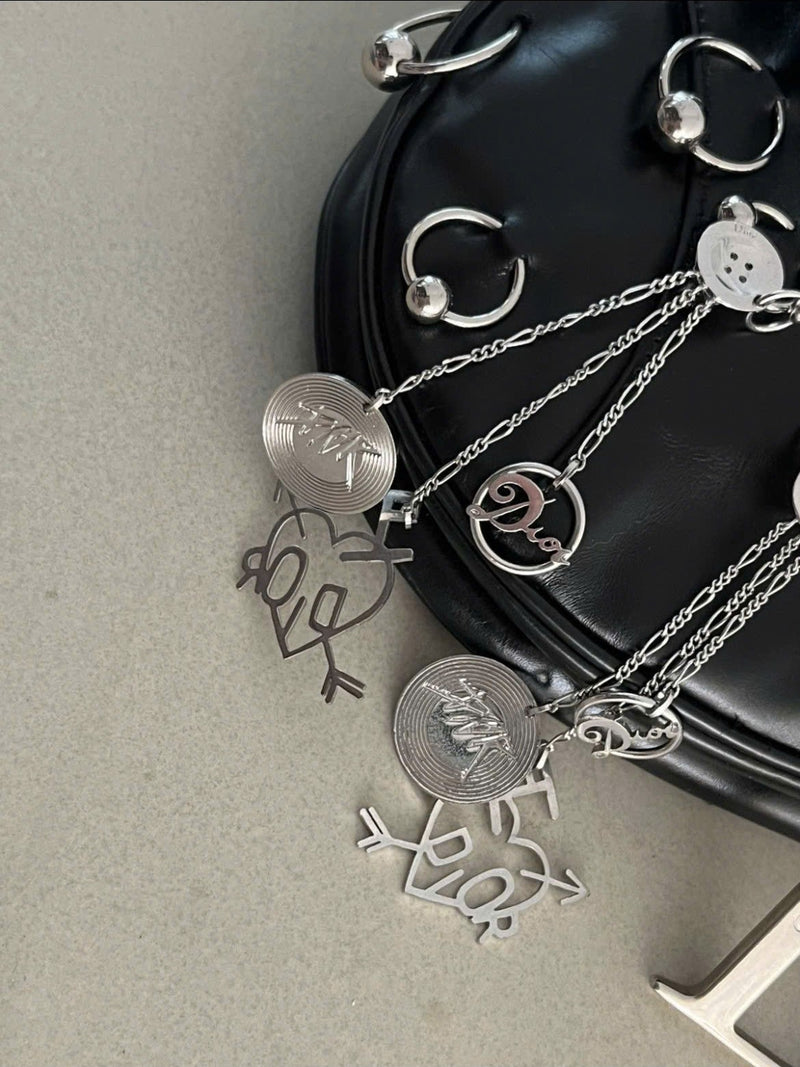 DIOR LOVE HARDCORE BY JOHN GALLIANO EARRINGS