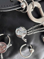 DIOR LOVE HARDCORE BY JOHN GALLIANO EARRINGS